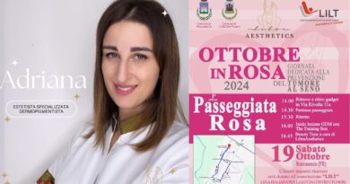 Adriana Molle e la Passeggiata Rosa,Un Cammino di Speranza e Prevenzione a Roccasecca per la Lotta contro il Tumore al Seno