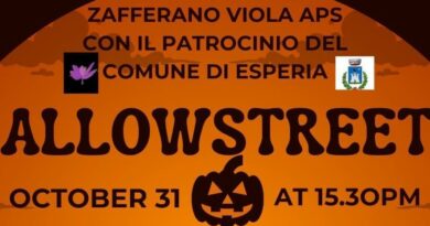 Hallowstreets,Magia e Brividi Invadono Monticelli,un Halloween da Sogno con Zafferano Viola APS