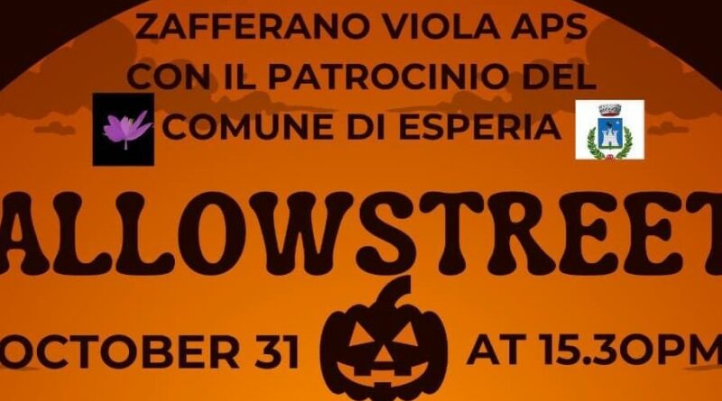 Hallowstreets,Magia e Brividi Invadono Monticelli,un Halloween da Sogno con Zafferano Viola APS